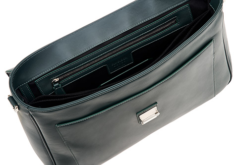 Pineider briefcase - open